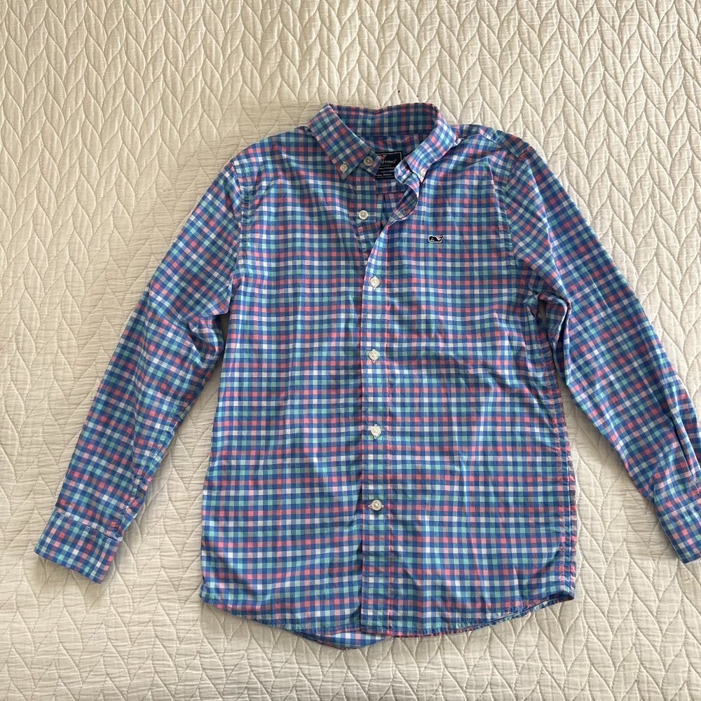 Vineyard Vines Boys' On-The-Go Performance Shirt